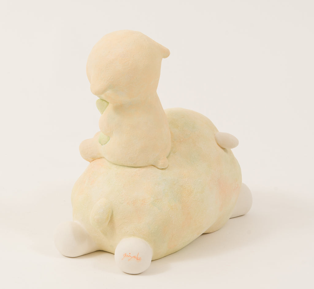 Counting Sheep, MIYAKO TERAKURA, 2026Ceramic28.0 × 20.0 × 27.0 cm