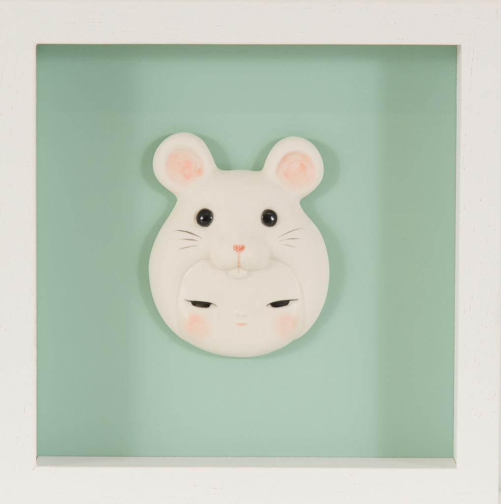 Mouse Baby1, MIYAKO TERAKURA, 2026Ceramic, Slip casting17.0 × 17.0 cm