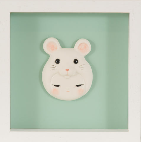 Mouse Baby1, MIYAKO TERAKURA, 2026Ceramic, Slip casting17.0 × 17.0 cm