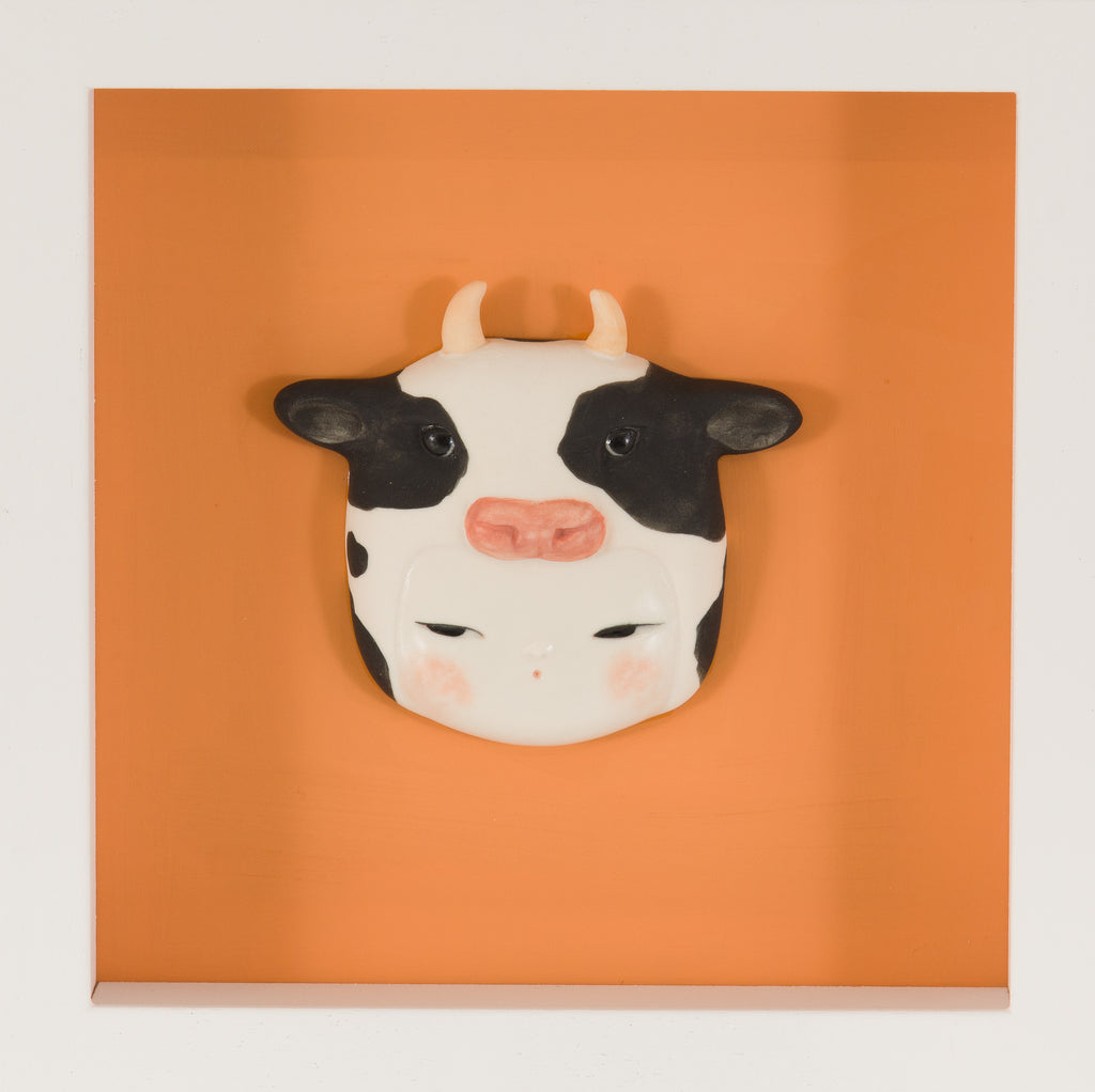 Cow Baby1, MIYAKO TERAKURA, 2026Ceramic, Slip casting17.0 × 17.0 cm