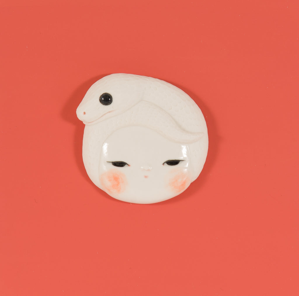Snake Baby1, MIYAKO TERAKURA, 2026Ceramic, Slip casting17.0 × 17.0 cm