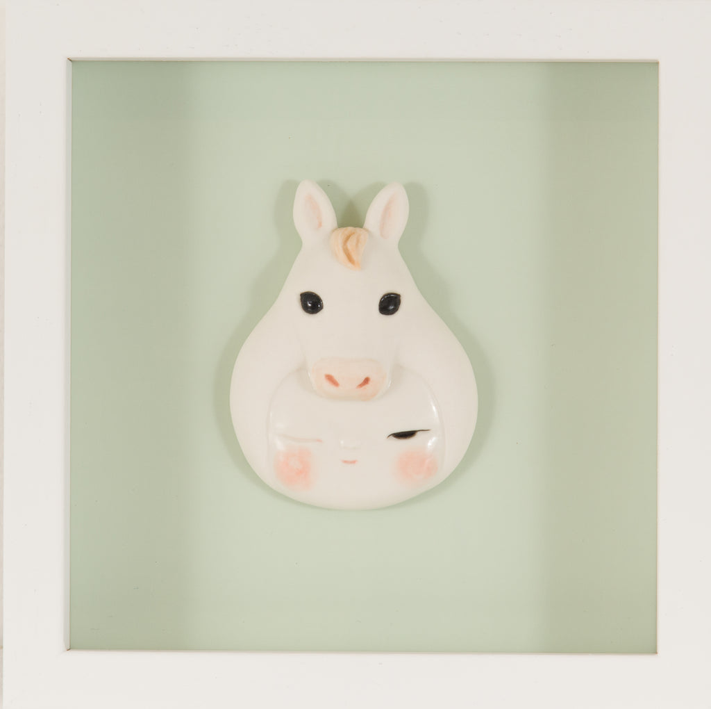 Horse Baby1, MIYAKO TERAKURA, 2026Ceramic, Slip casting17.0 × 17.0 cm