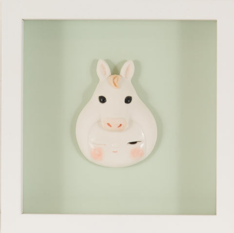 Horse Baby1, MIYAKO TERAKURA, 2026Ceramic, Slip casting17.0 × 17.0 cm