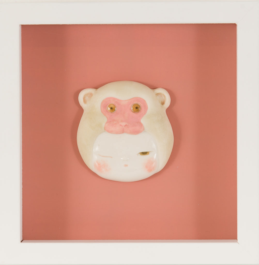 Monkey Baby1, MIYAKO TERAKURA, 2026Ceramic, Slip casting17.0 × 17.0 cm
