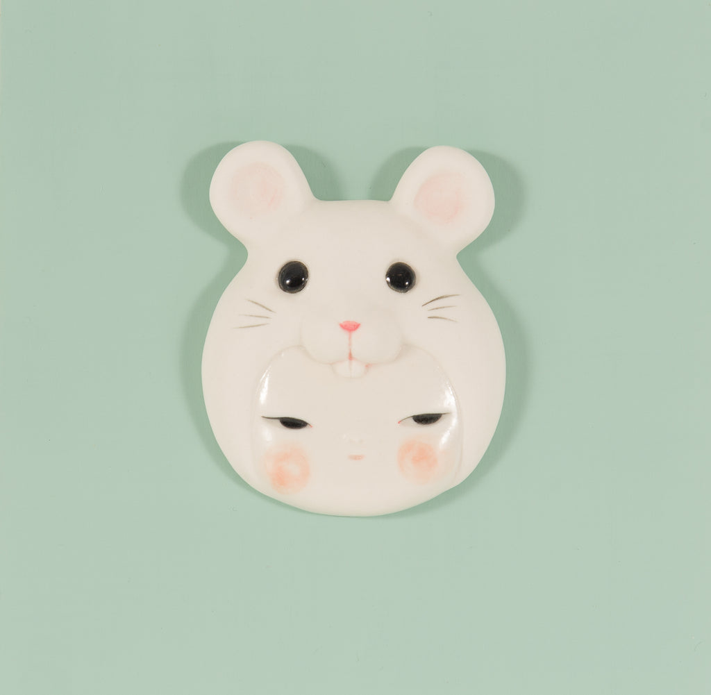 Mouse Baby 2, MIYAKO TERAKURA, 2026Ceramic, Slip casting17.0 × 17.0 cm