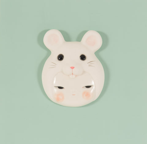 Mouse Baby 2, MIYAKO TERAKURA, 2026Ceramic, Slip casting17.0 × 17.0 cm
