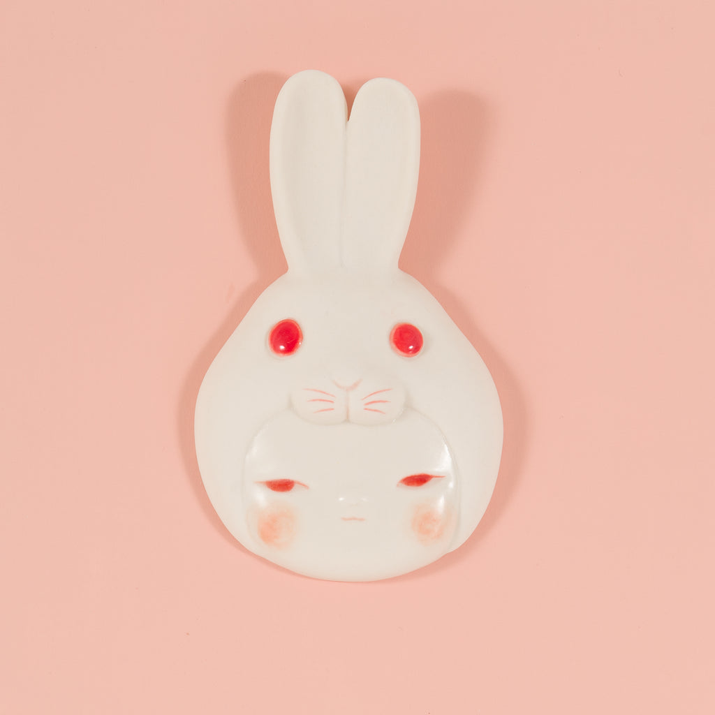 Rabbit Baby 1, MIYAKO TERAKURA, 2026Ceramic, Slip casting17.0 × 17.0 cm