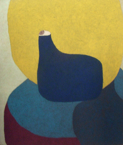 Suporting me, NOBUKO WATABIKI, 2005Oil pastel, Japanese paper mounted on panel100.0 × 80.3 cm