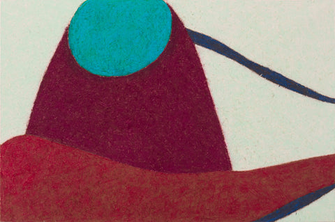 Certain News of That Day, NOBUKO WATABIKI, 2011Japanese paper, Oil pastel39.7 × 59.8 cm