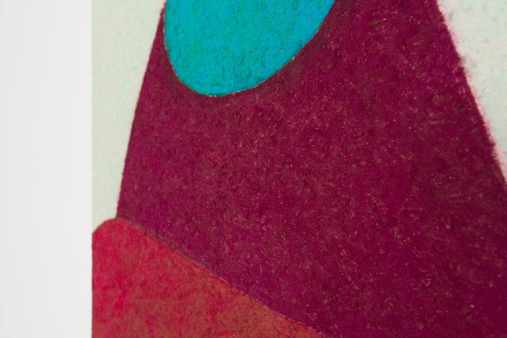 Certain News of That Day, NOBUKO WATABIKI, 2011Japanese paper, Oil pastel39.7 × 59.8 cm