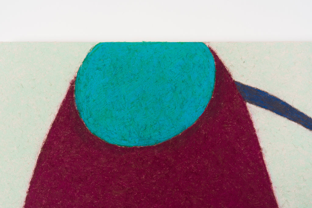 Certain News of That Day, NOBUKO WATABIKI, 2011Japanese paper, Oil pastel39.7 × 59.8 cm