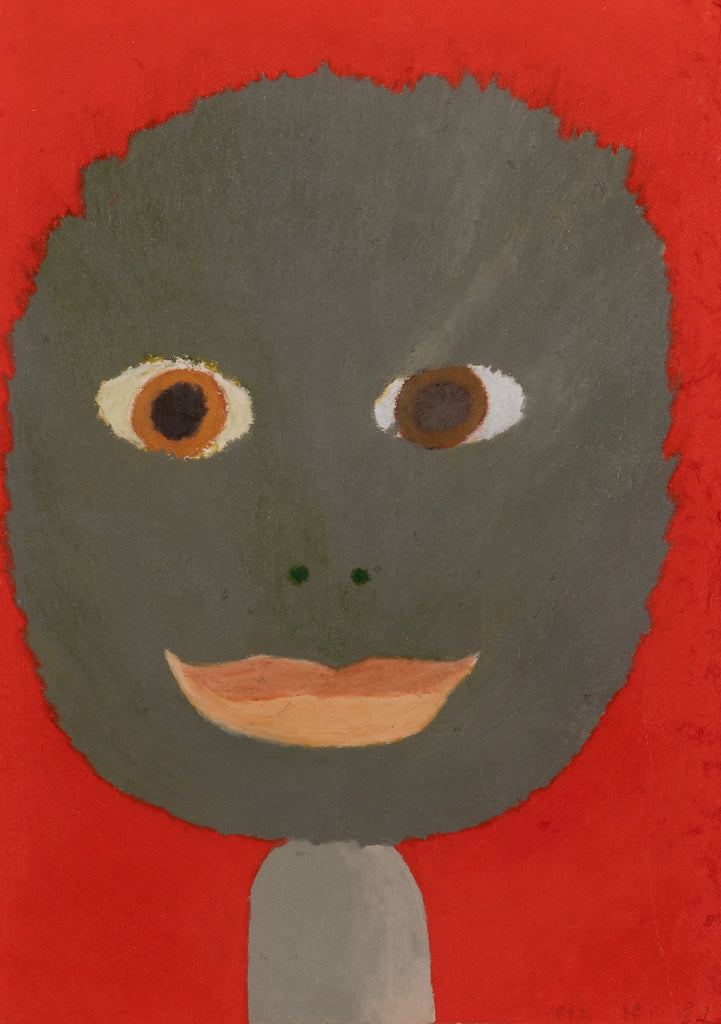 Untitled WB-14, NOBUKO WATABIKI, 1997Oil pastel on paper35.2 × 25.0 cm