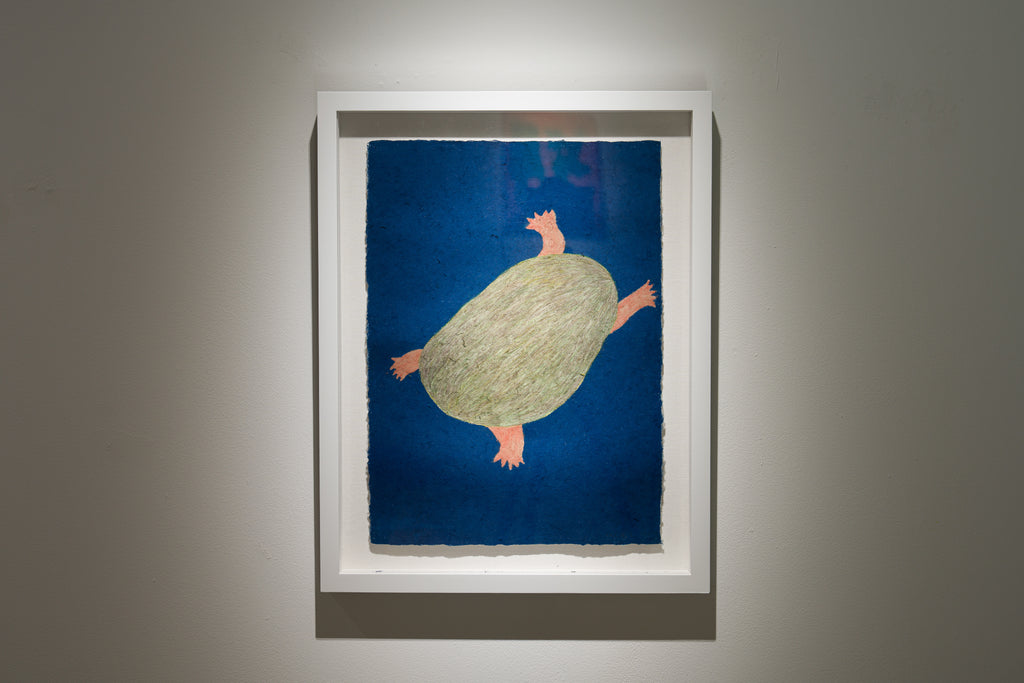 Untitled WB-15, NOBUKO WATABIKI, 1995Oil pastel on paper43.0 × 30.5 cm