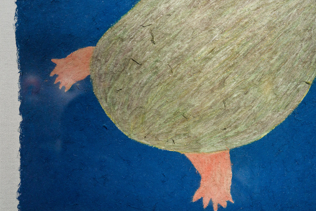 Untitled WB-15, NOBUKO WATABIKI, 1995Oil pastel on paper43.0 × 30.5 cm