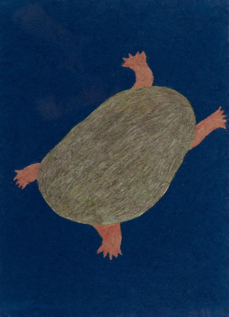 Untitled WB-15, NOBUKO WATABIKI, 1995Oil pastel on paper43.0 × 30.5 cm