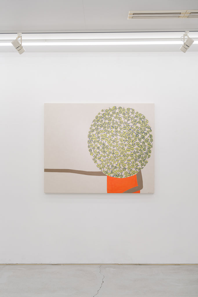 Finden, NOBUKO WATABIKI, 2026Acrylic on canvas110.0 × 135.0 cm