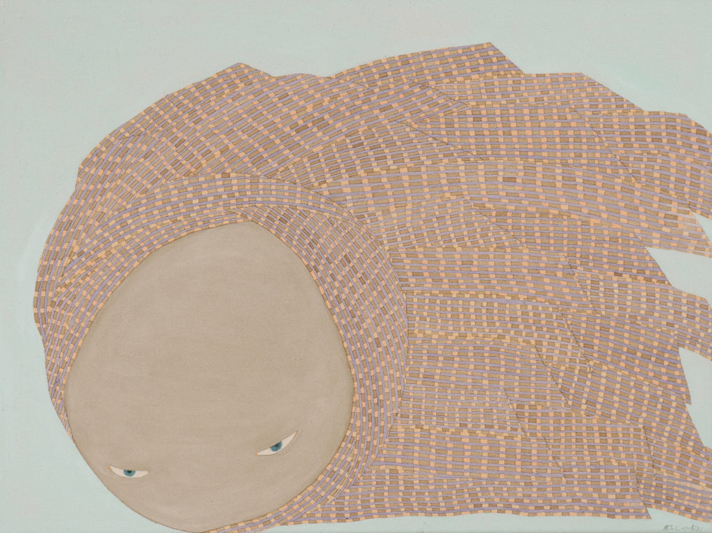 Hey, You Look Like a Headgehog -1, NOBUKO WATABIKI, 2026Acrylic on canvas60.0 × 80.0 cm