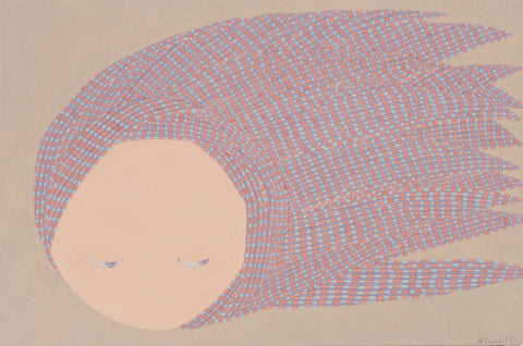 Hey, You Look Like a Headgehog -2, NOBUKO WATABIKI, 2026Acrylic on canvas40.0 × 60.0 cm