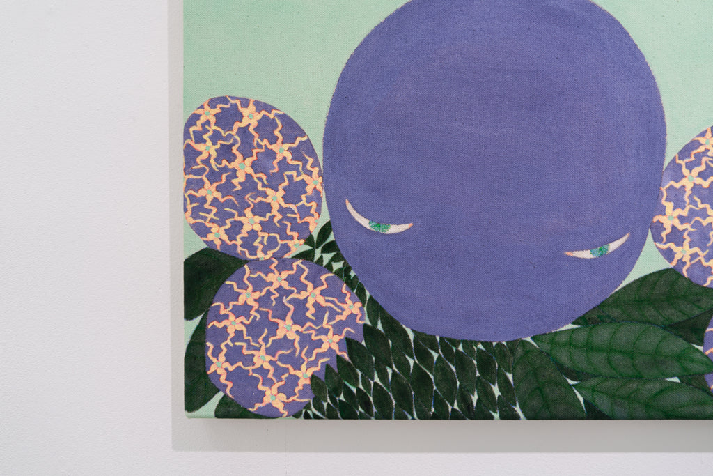 Bloom Together, NOBUKO WATABIKI, 2026Acrylic on canvas35.0 × 45.0 cm