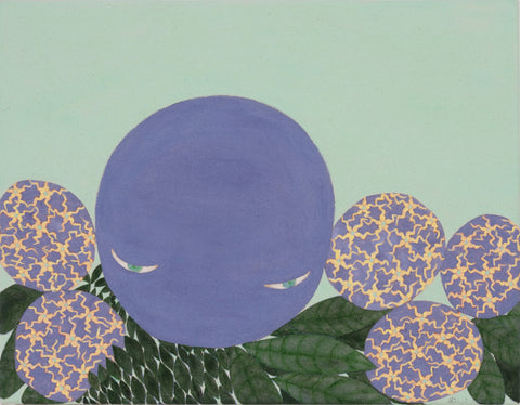 Bloom Together, NOBUKO WATABIKI, 2026Acrylic on canvas35.0 × 45.0 cm