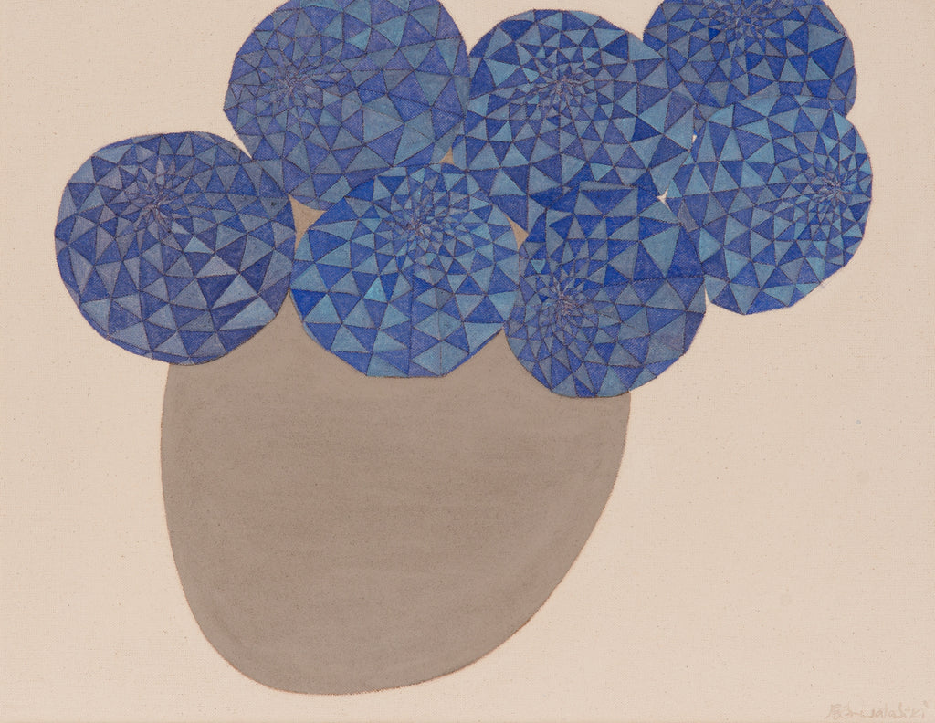 Dreams Above My Head, NOBUKO WATABIKI, 2026Acrylic on canvas35.0 × 45.0 cm
