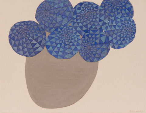 Dreams Above My Head, NOBUKO WATABIKI, 2026Acrylic on canvas35.0 × 45.0 cm