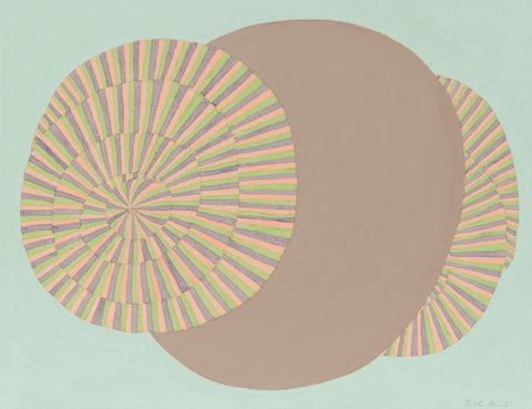 I Can Hear the Sound of the Sea, NOBUKO WATABIKI, 2026Acrylic on canvas35.0 × 45.0 cm