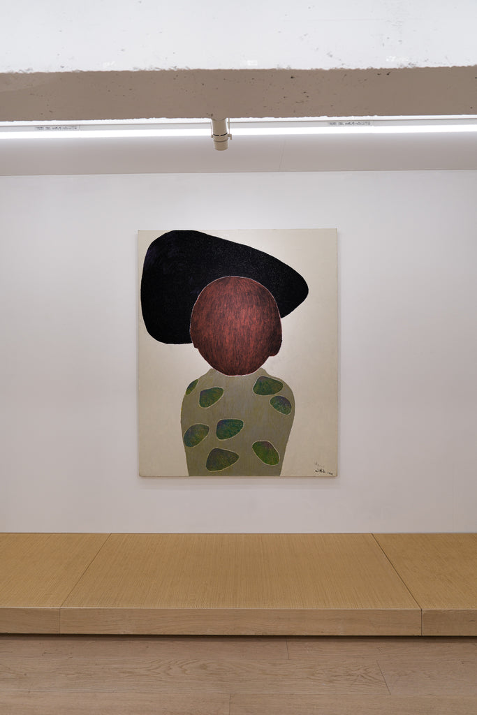 Day at the Seaside, NOBUKO WATABIKI, 1992Oil and oil pastel on canvas162.0 × 130.0 cm