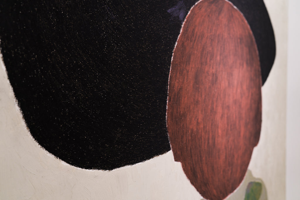 Day at the Seaside, NOBUKO WATABIKI, 1992Oil and oil pastel on canvas162.0 × 130.0 cm