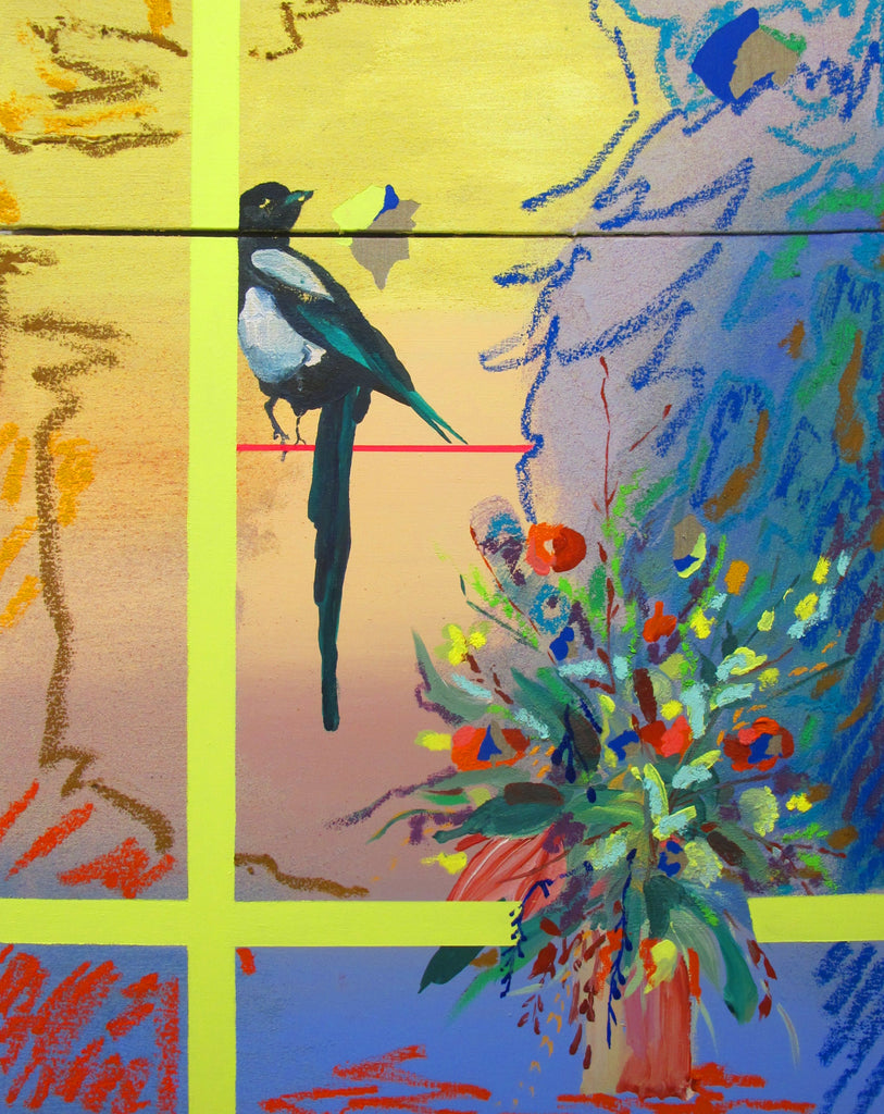 Six for Gold, NURIA MORA, 2025Acrylic, Oil, and sand on canvas90.0 × 70.0 cm