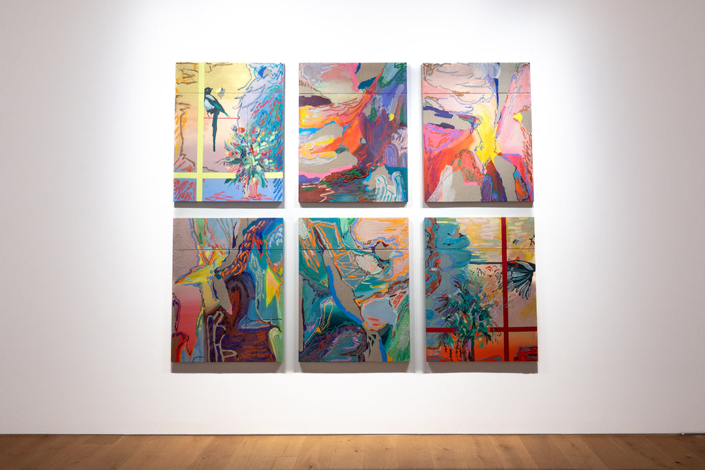 Who came, sure, from a sea of light?, NURIA MORA, 2025Acrylic, oil, and sand on canvas90.0 × 70.0 cm