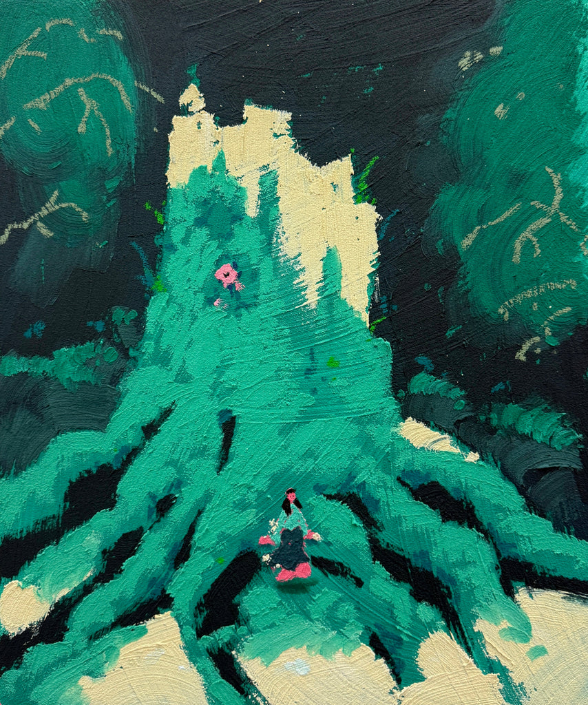 Flowers of Words, Oh Hyuckjin, 2025Mixed media on canvas72.7 × 60.6 cm