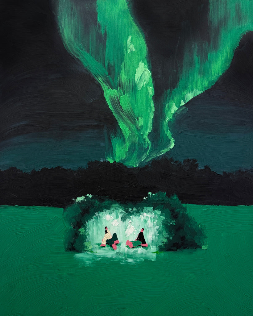 Like an Aurora, Oh Hyuckjin, 2025Mixed media on canvas162.2 × 130.3 cm