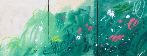 Flickering Light, Oh Hyuckjin, 2025Mixed media on canvas53.0 × 45.5 cm