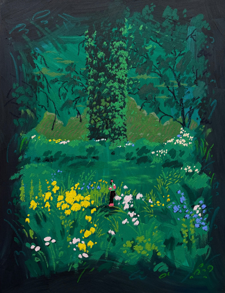 Growing Heart, Oh Hyuckjin, 2025Mixed media on canvas145.4 × 112.1 cm