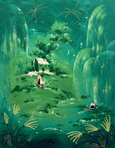 After You Were Gone, Oh Hyuckjin, 2025Mixed media on canvas145.4 × 112.1 cm