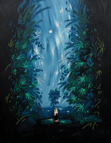 Enduring Gratitude, Oh Hyuckjin, 2025Mixed media on canvas116.8 × 91.0 cm