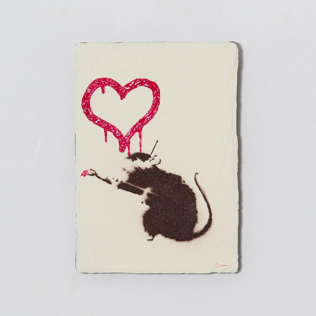Love Tiramisu Rat, OSAMU WATANABE, 2023Mixed media22.7. x 1.8 cm