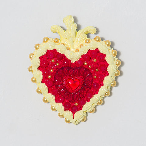 Corazon, OSAMU WATANABE, 2024Mixed media14.0 × 12.0 cm