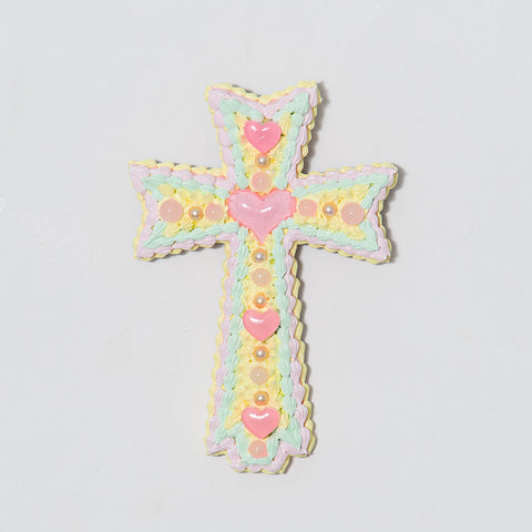 Cross, OSAMU WATANABE, 2024Mixed media18.0 x 12.0 cm