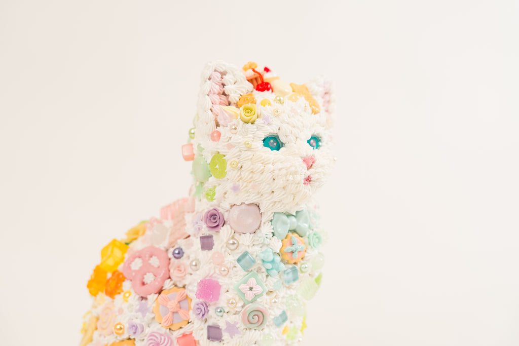 Sweet Cat, OSAMU WATANABE, 2025Mixed media19.0 × 15.0 × 28.5 cm