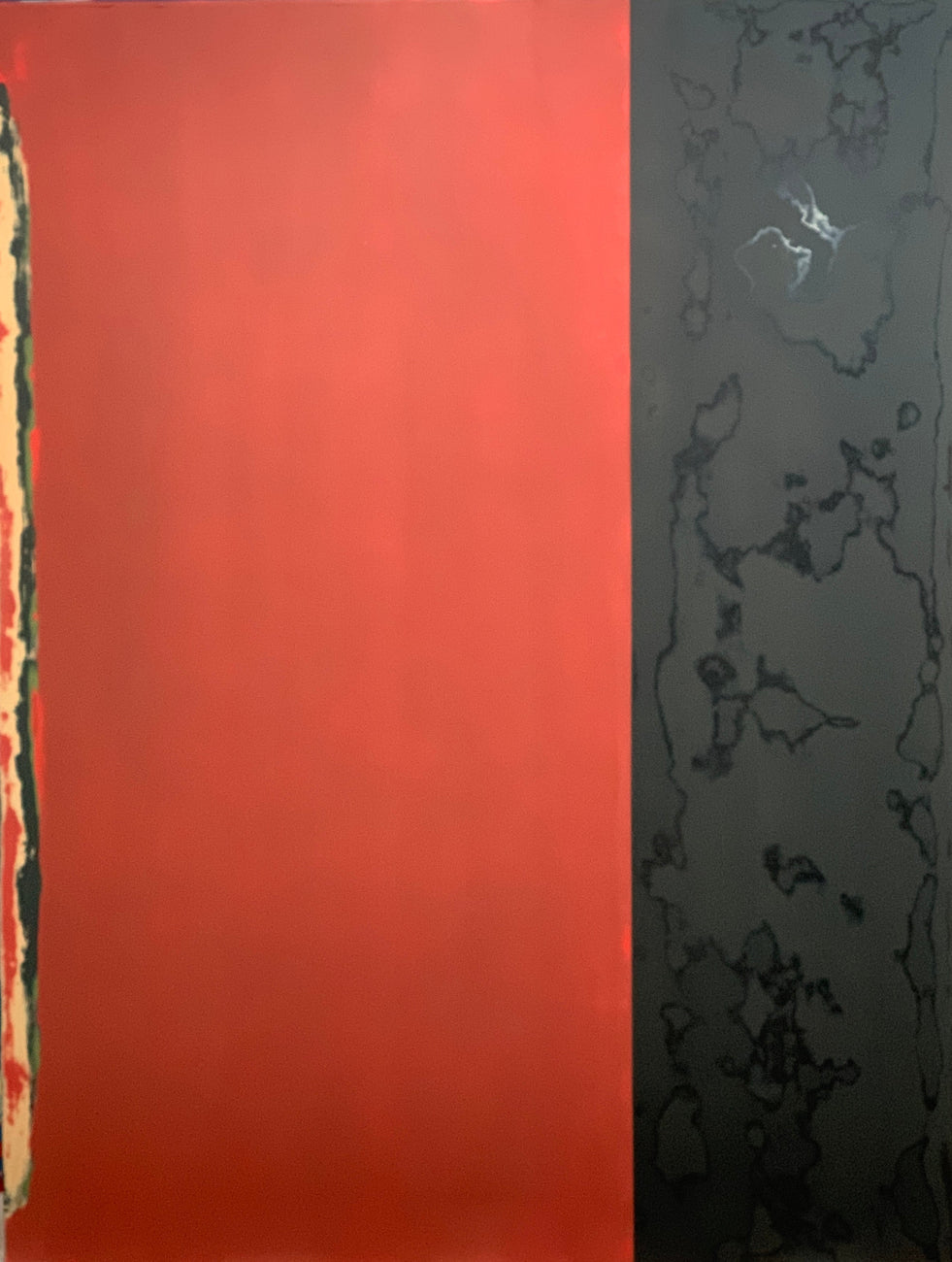 Overlaid Series No. 24-100-01, Kim Deok Han, 2024Panel lacquer160.0 × 120.0 × 4.5 cm