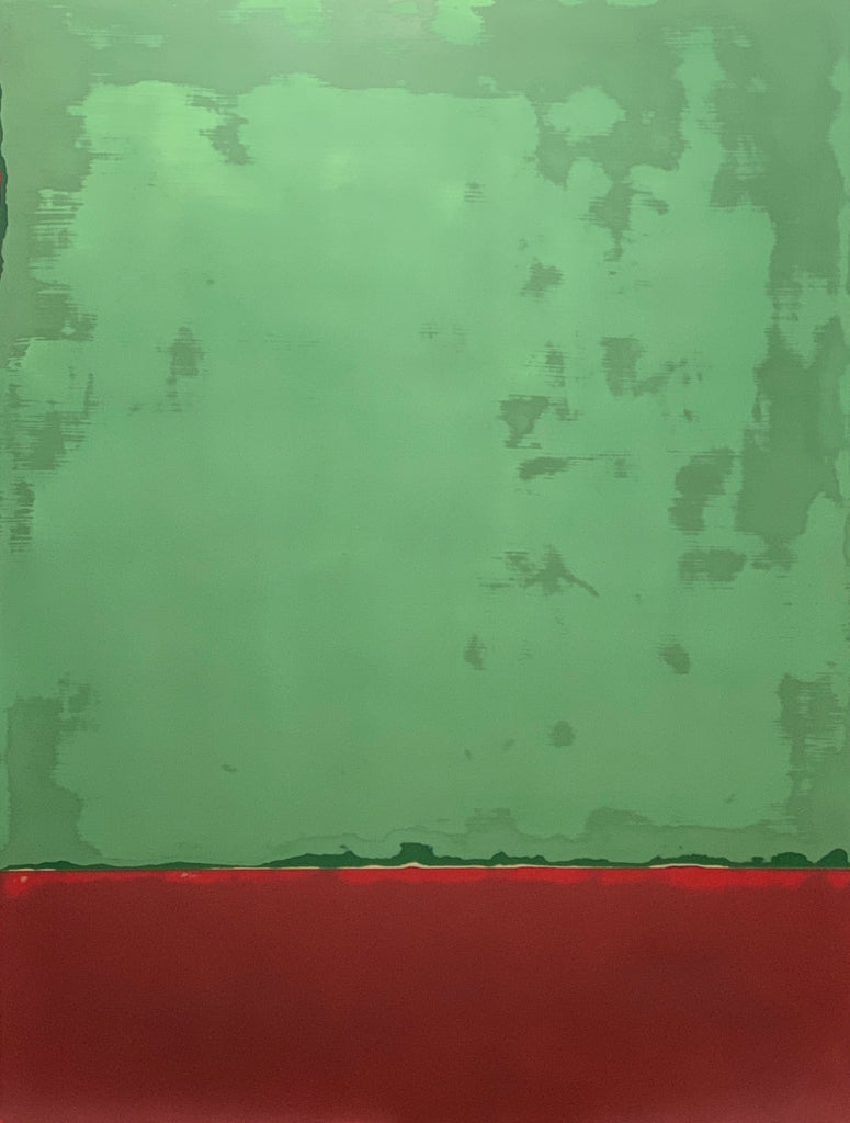 Overlaid Series No. 24-100-02, Kim Deok Han, 2024Panel lacquer160.0 × 120.0 × 4.5 cm