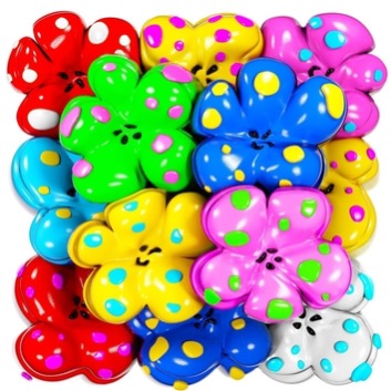 FlowerII (with Dots), PHILIP COLBERT, 2025Oil on Canvas250.0 × 250.0 cm