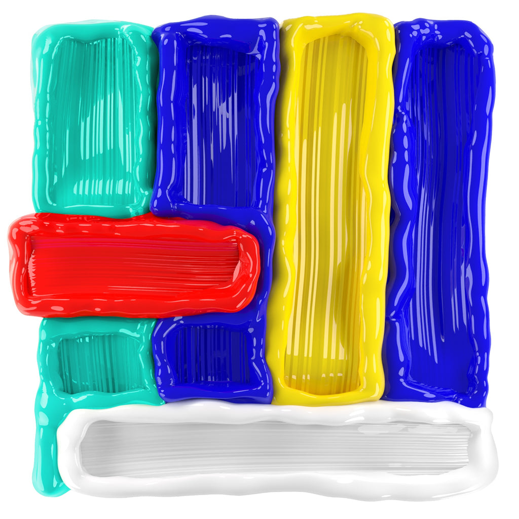 Brushstrokes V, PHILIP COLBERT, 2025Oil on Canvas120.0 × 120.0 × 5.0 cm