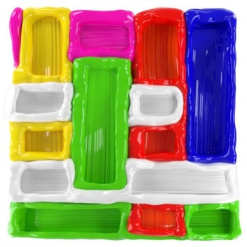 Brushstrokes VI, PHILIP COLBERT, 2025Oil on Canvas120.0 × 120.0 × 5.0 cm