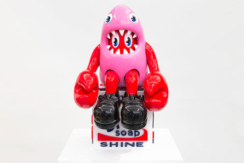 Self Portrait as a Shark, PHILIP COLBERT, 2024Painted bronze37.0 × 29.0 × 45.0 cmEdition of 5