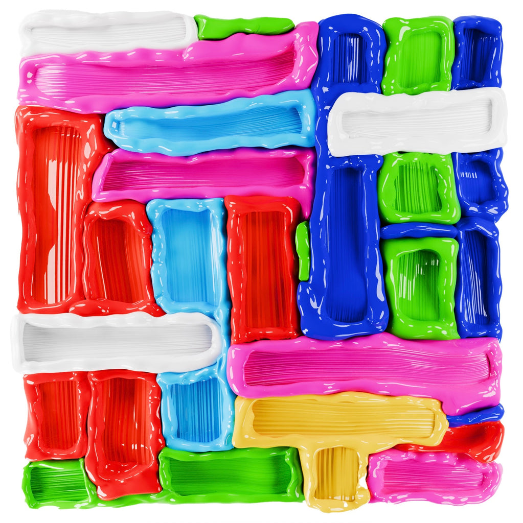 Brushstrokes II, PHILIP COLBERT, 2025Oil on canvas200.0 × 200.0 cm