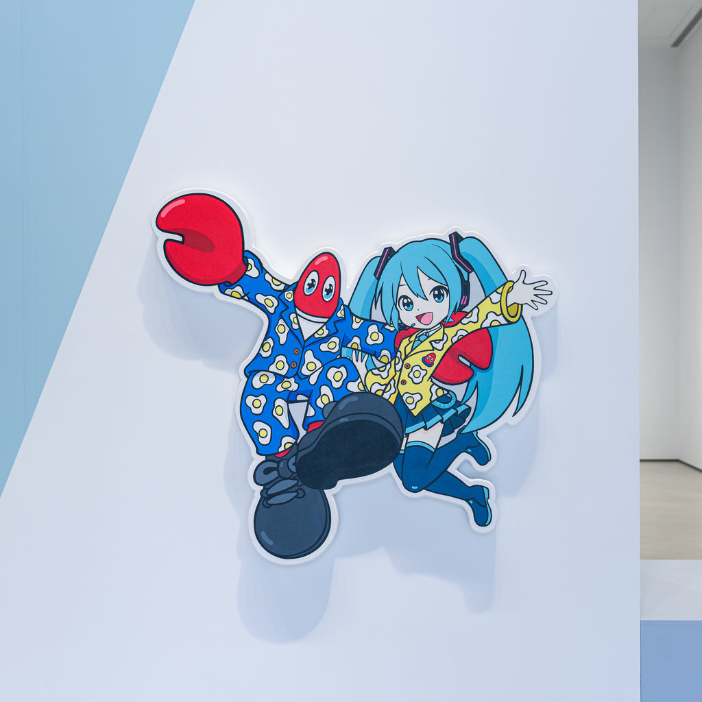 Hatsune Miku x Philip Colbert, PHILIP COLBERT, 2026Oil on shaped canvas97.0 × 90.0 × 5.0 cm
