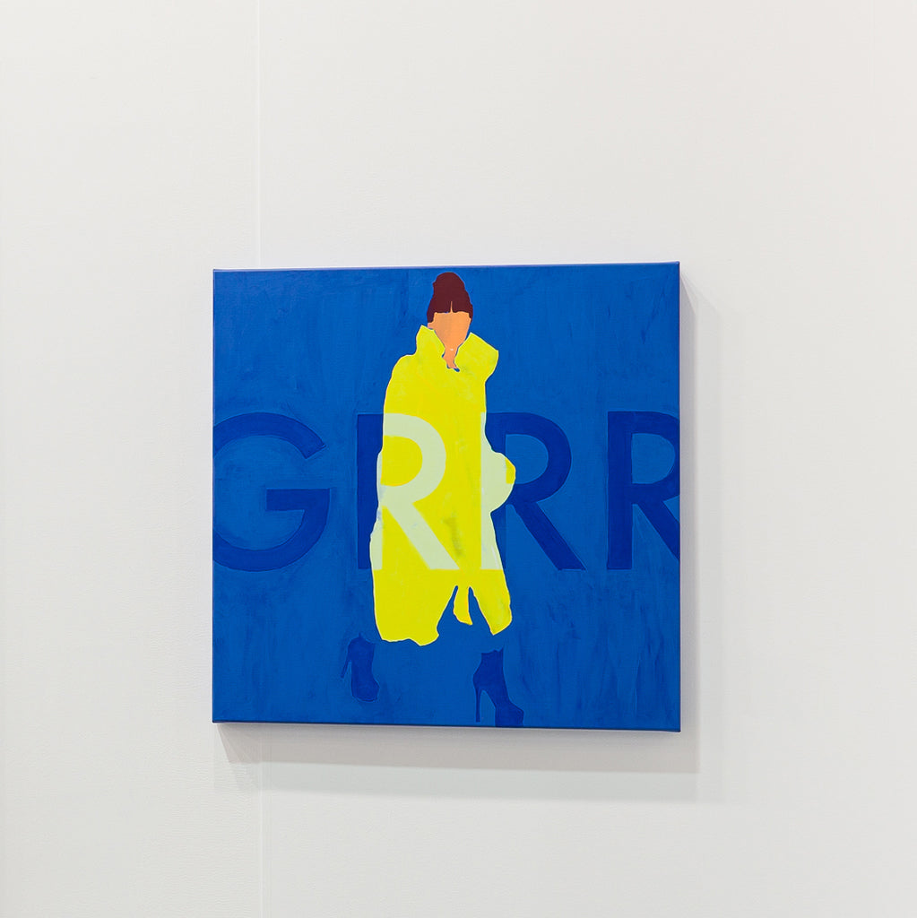 GRRR, REBECCA BERNAU, 2022Acrylic on canvas70.0 × 70.0 cm